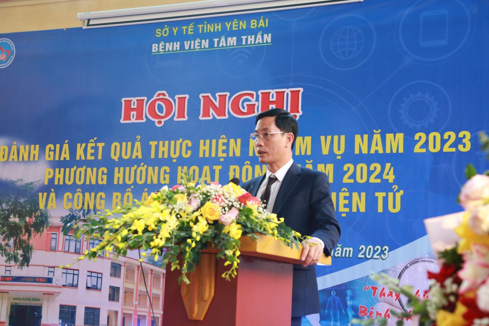 Bệnh viện Tâm thần tỉnh Yên Bái tổng kết hoạt động năm 2023 và công bố ra mắt bệnh án điện tử