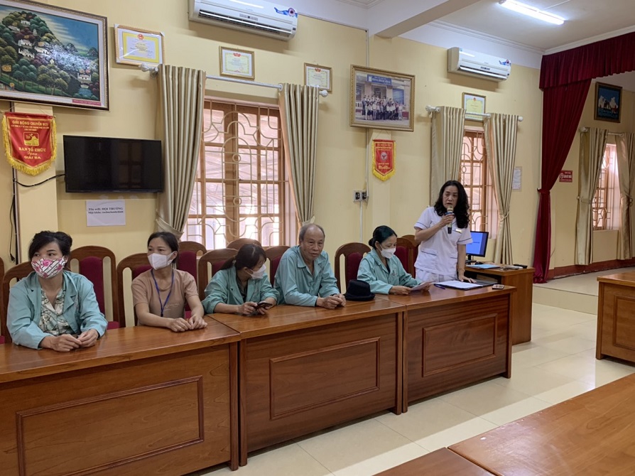 SINH HOẠT HỘI ĐỒNG NGƯỜI BỆNH CẤP BỆNH VIỆN