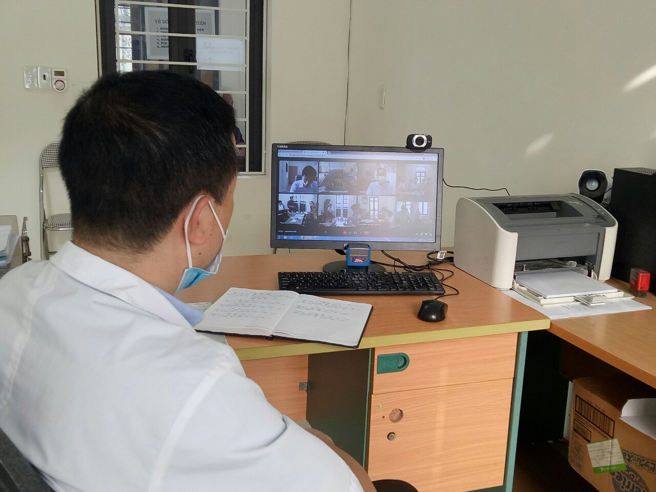 BỆNH VIỆN TÂM THẦN TỈNH ĐẨY MẠNH CÔNG TÁC HỘI HỌP VÀ GIAO BAN TRỰC TUYẾN