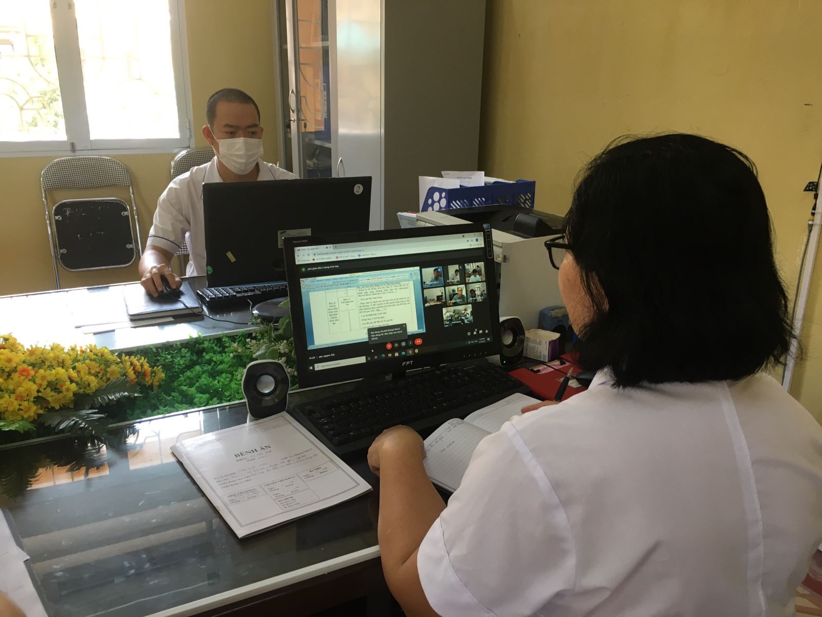 BỆNH VIỆN TÂM THẦN TỈNH ĐẨY MẠNH CÔNG TÁC HỘI HỌP VÀ GIAO BAN TRỰC TUYẾN